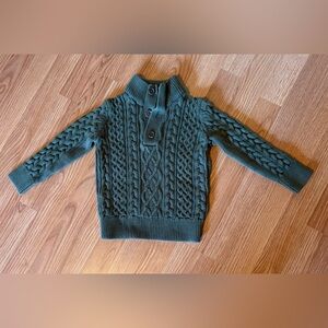 GAP Men's Dark Green Turtleneck Sweater